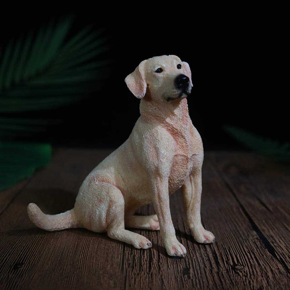 Amazon.co.jp: 彫刻シミュレーション動物ラブラドールレトリバー犬